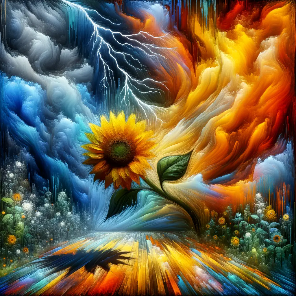 Embodiment of Strife: Radiance Amidst the Storm