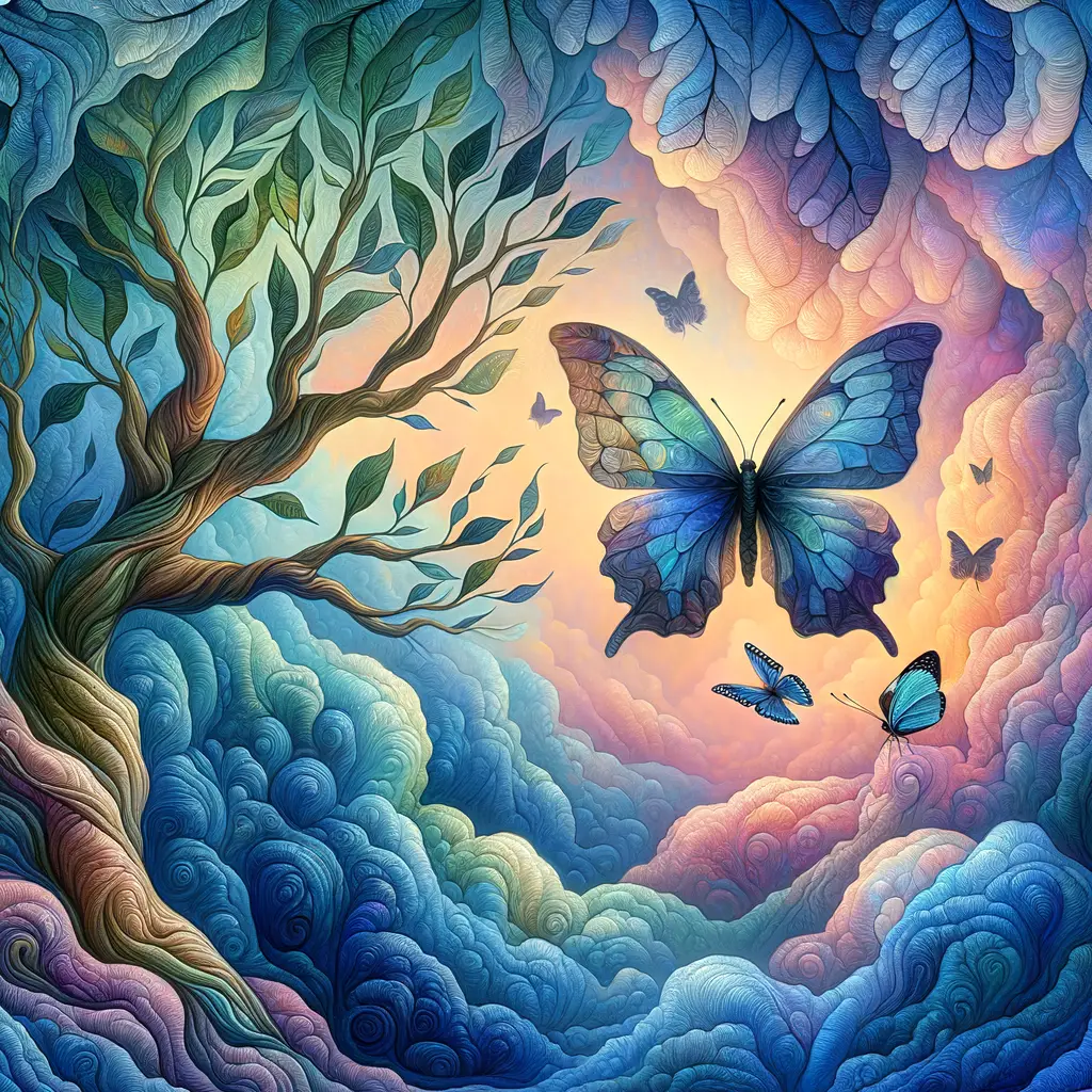 Serenity's Bloom: A Journey Through Strength and Transcendence