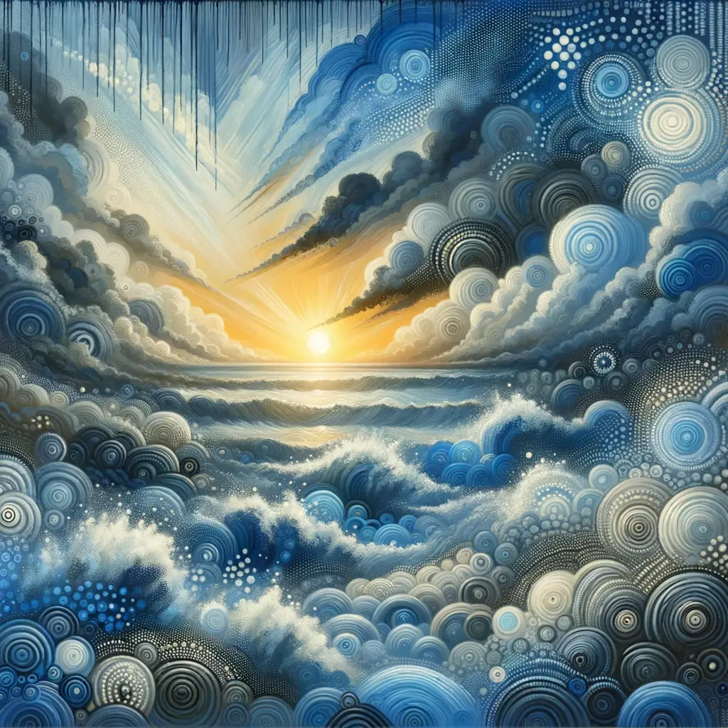 Ocean of Resilience: Whispers of Sunlight