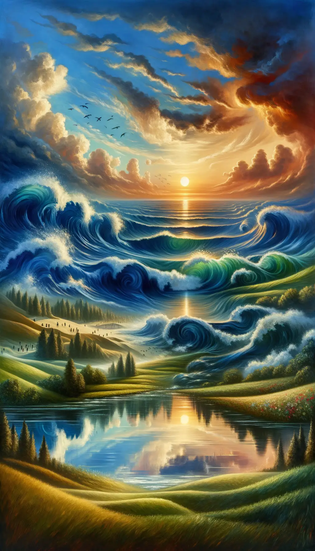 Mercurial Tides of Tranquility