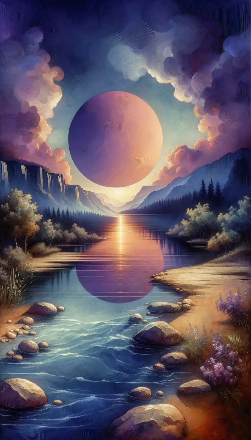 Whispers of the Lavender River: Embracing Shadows in Therapy