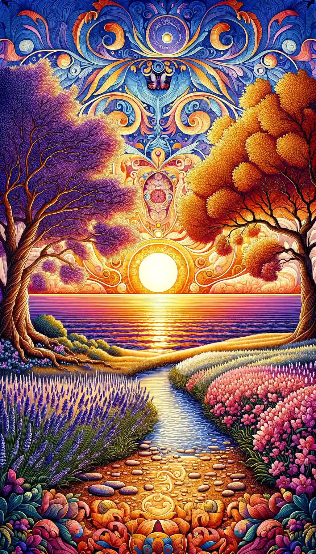 Aurora's Embrace: The Serene Symphony of Twilight's Healing Journey