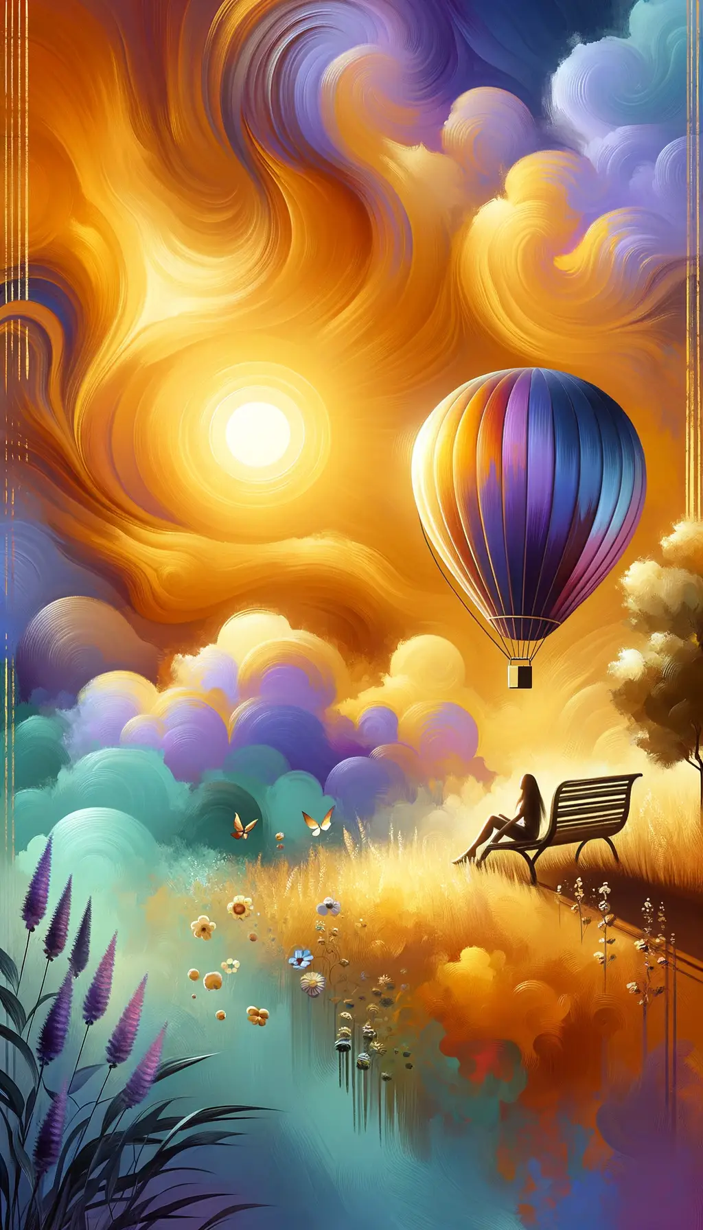 Ember Whispers: Dreams Afloat in the Meadows of Healing