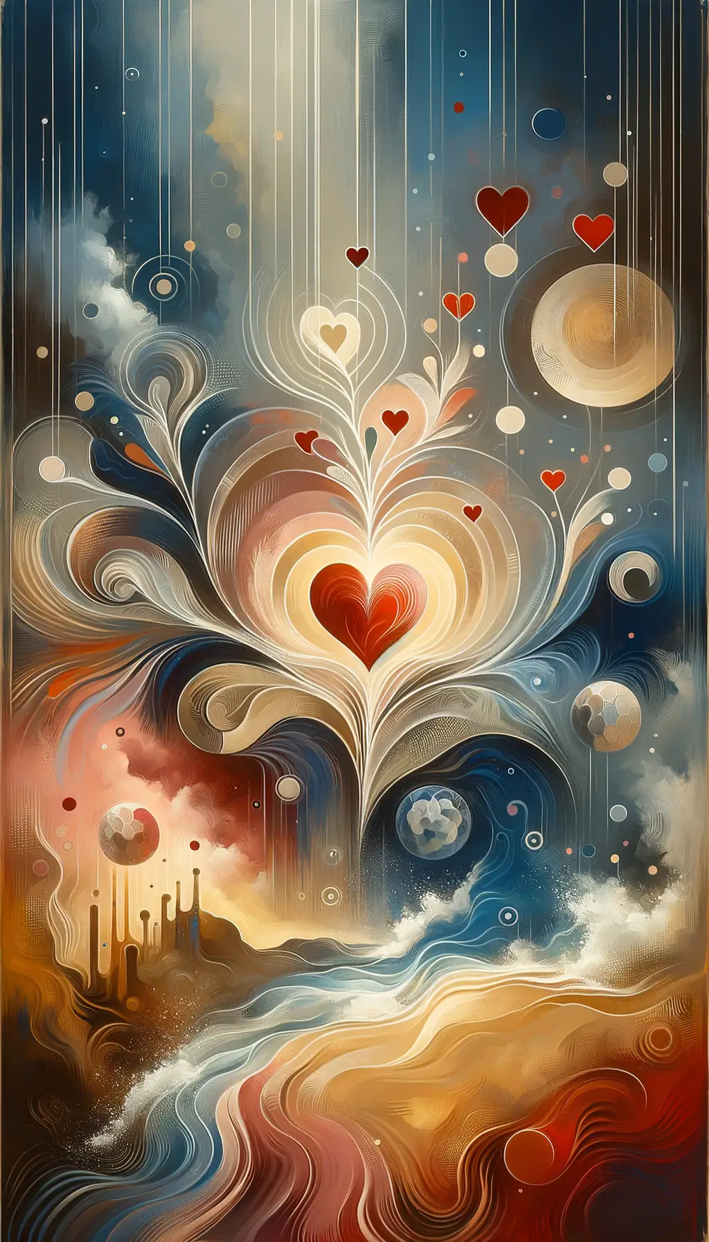 Whispers of Serenity: A Heart's Solace Among Cave's Embrace