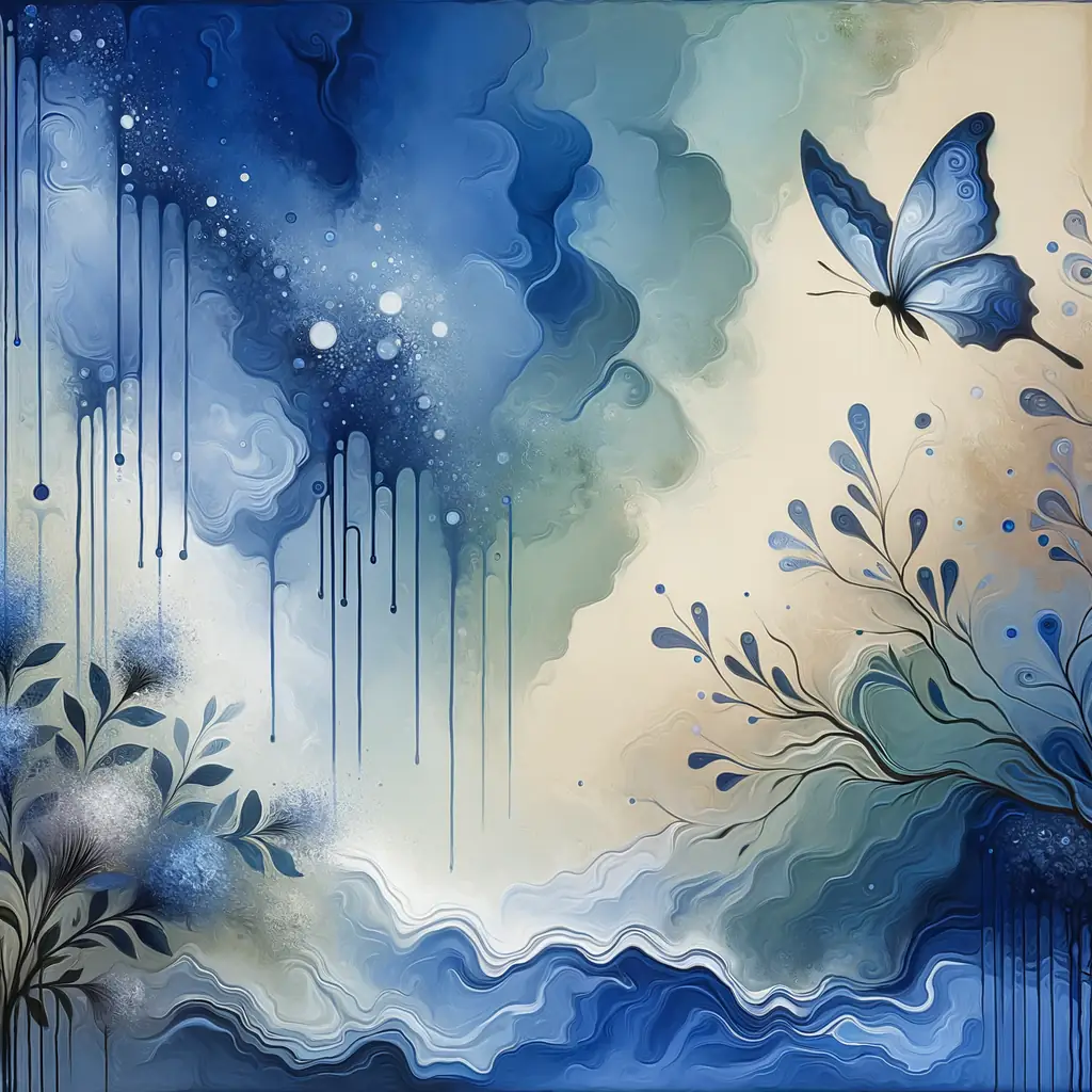 Serenity's Bloom: Embracing Metamorphosis