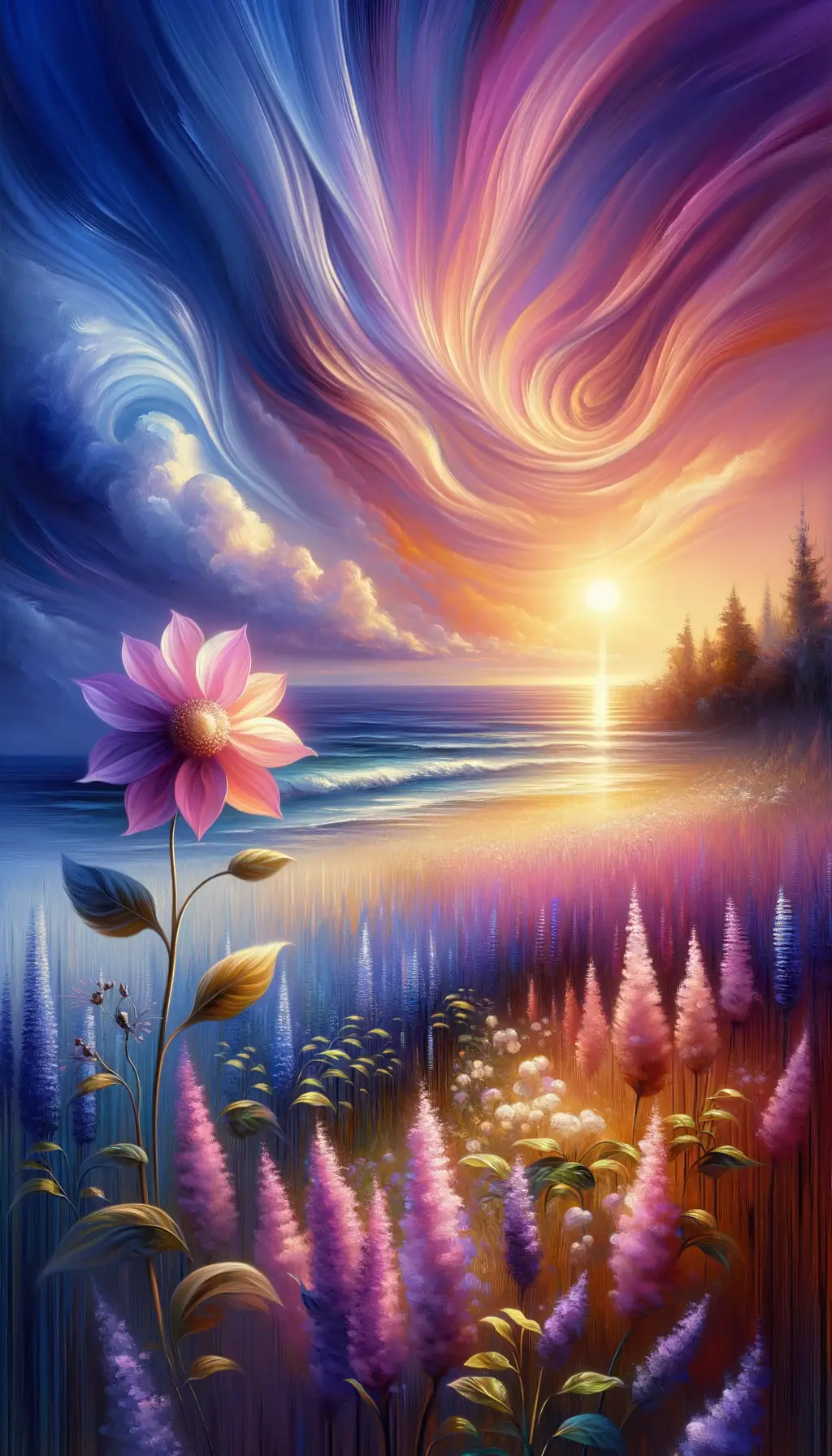 Blossoming Tranquility: A Journey of Inner Healing