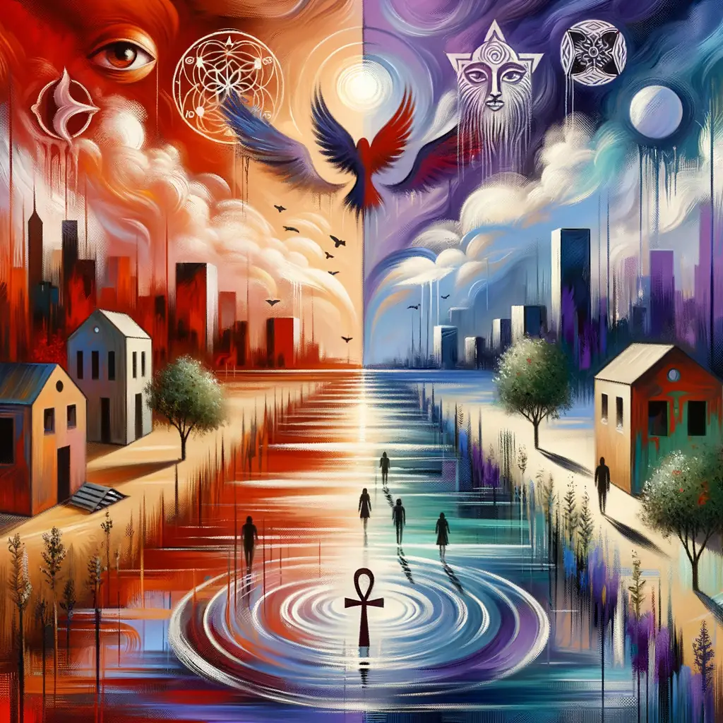 Split between Two Portals: Colonized or Free