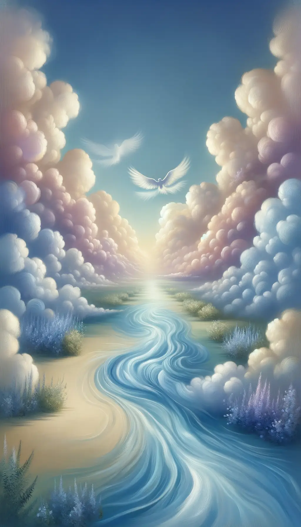 Whispers of Still Waters: A Renaissance Journey in Lavender