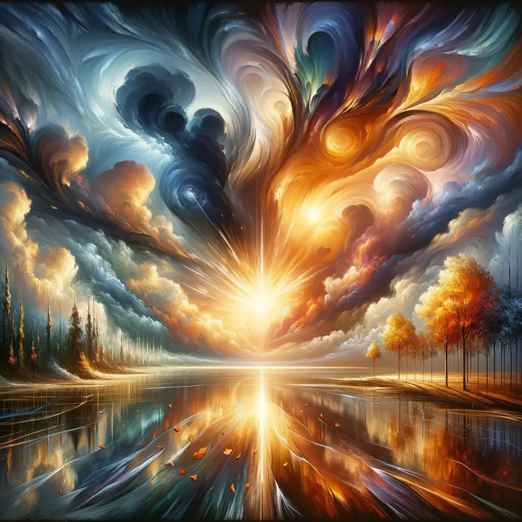 Whispers of Transformation: Echoes in Light and Shadow