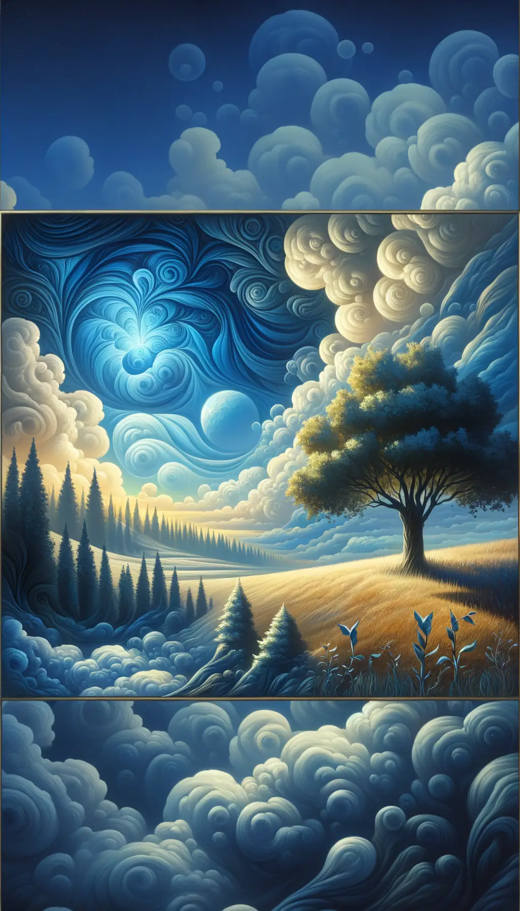 Whispers of Wisdom: A Serene Encounter Beneath the Tree