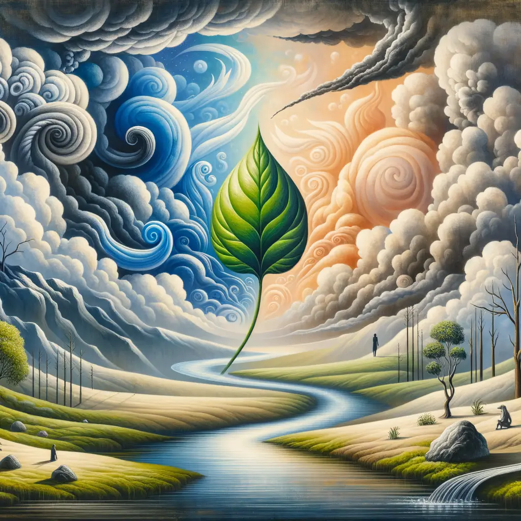 Emerging Serenity: Symphony of Renewal