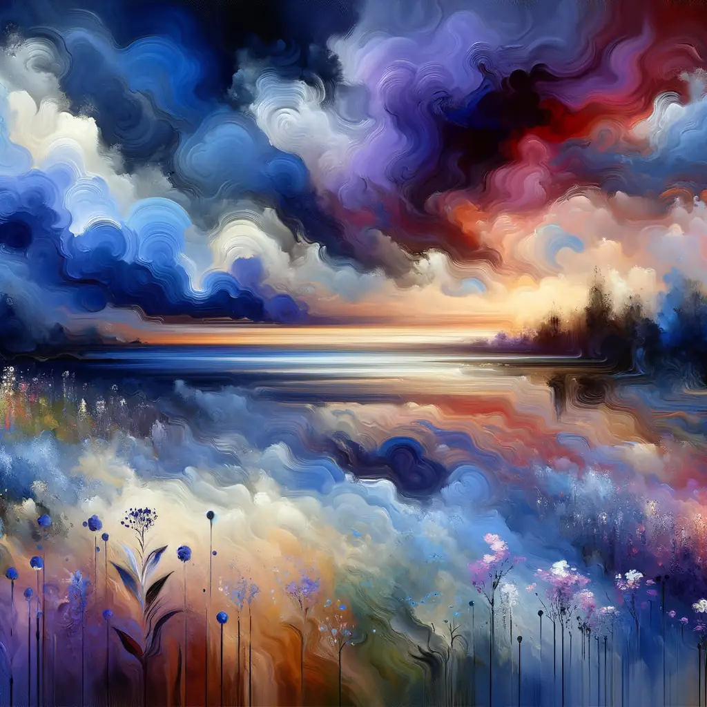Whispers of Healing: Echoes Across an Azure Canvas