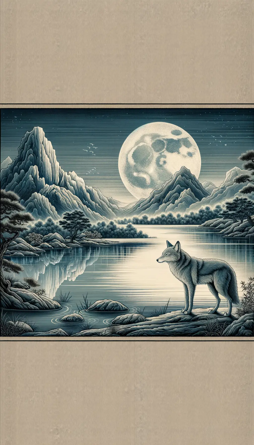 Moonlit Solace: Echoes of Healing in Silent Peaks