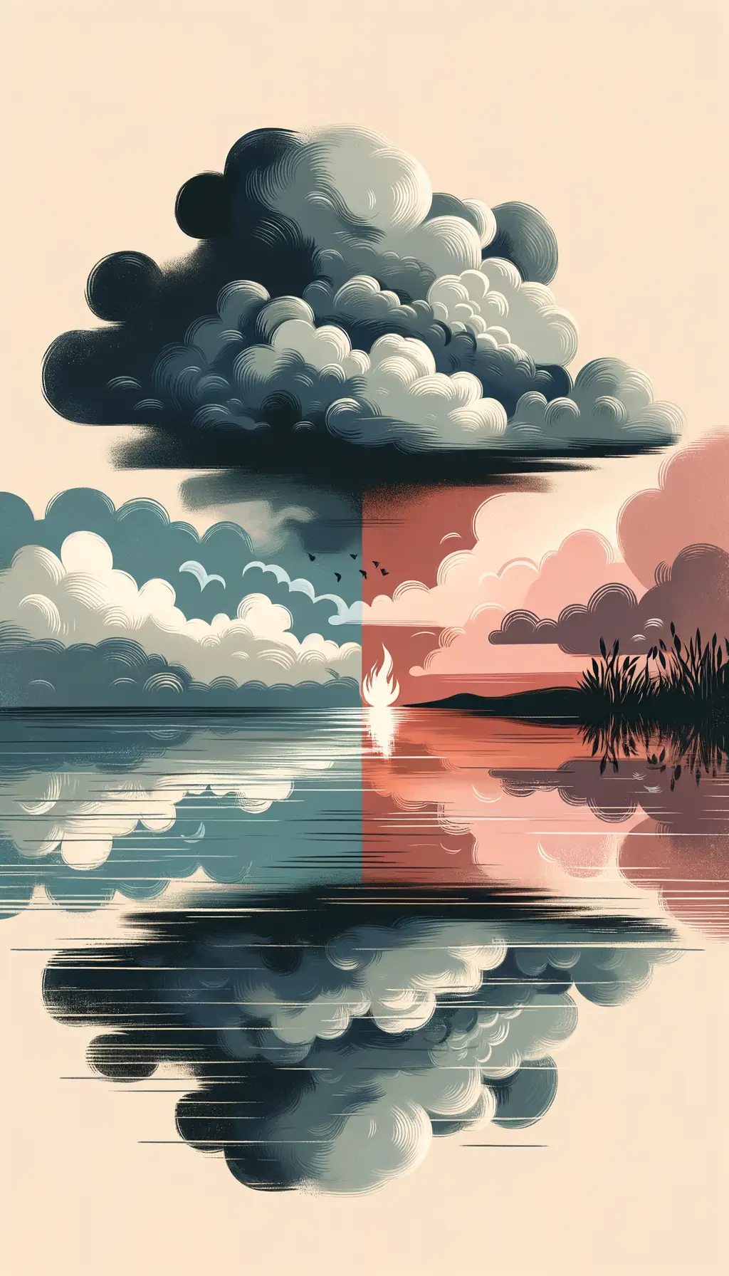 Whispers Amidst the Elements: Emotions in Nature's Embrace