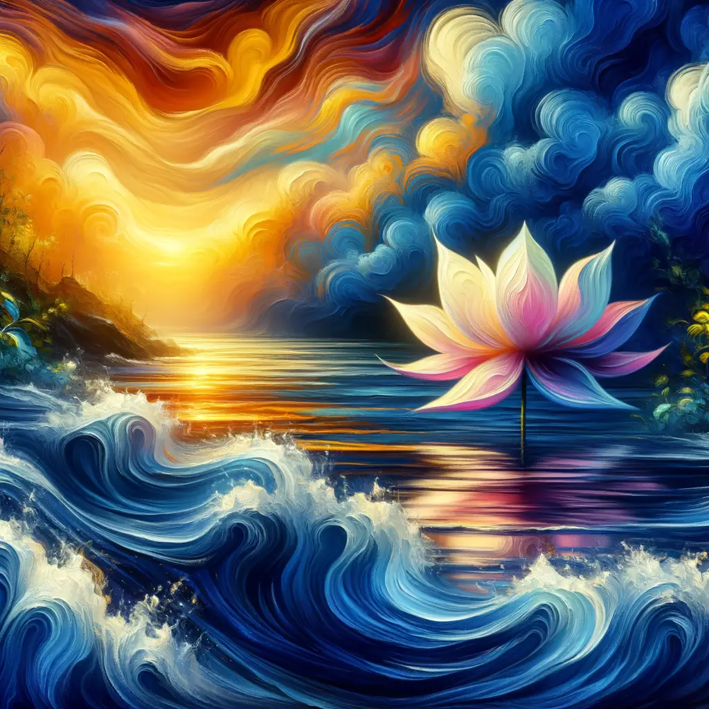 Sacred Blooms: Symphony of Self-Discovery