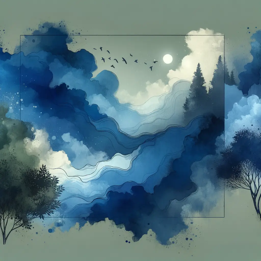 Echoes of Inner Resonance: Whispers in the Deep Blue
