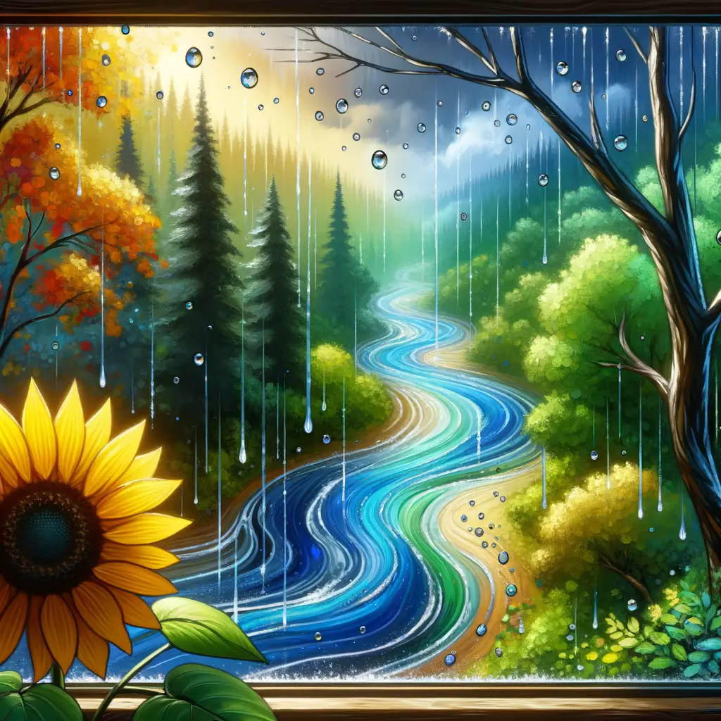 Soul's River: Embracing Emotions in the Forest's Whisper