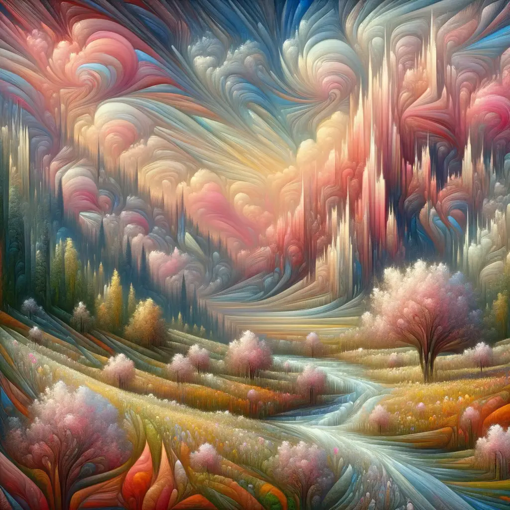 Ethereal Tranquility: Echoes of Anxieties and Awakenings
