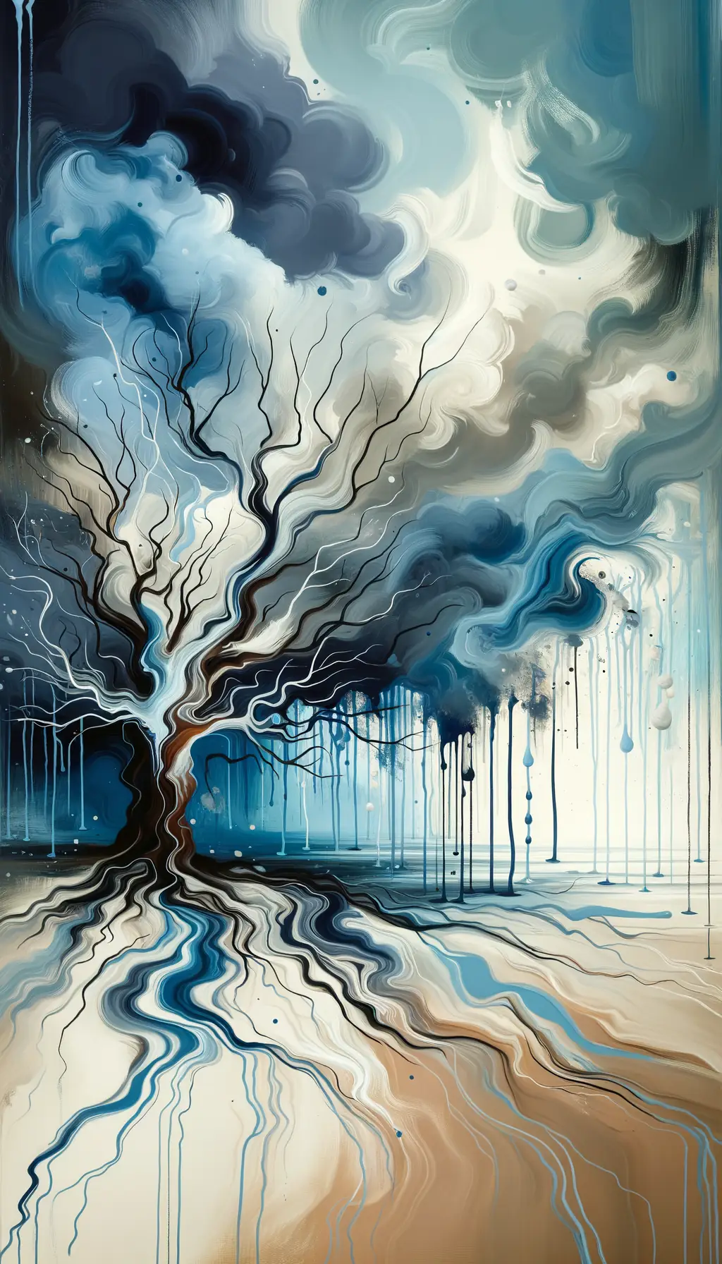 Whispers of the Willow: Finding Serenity in the The Storm