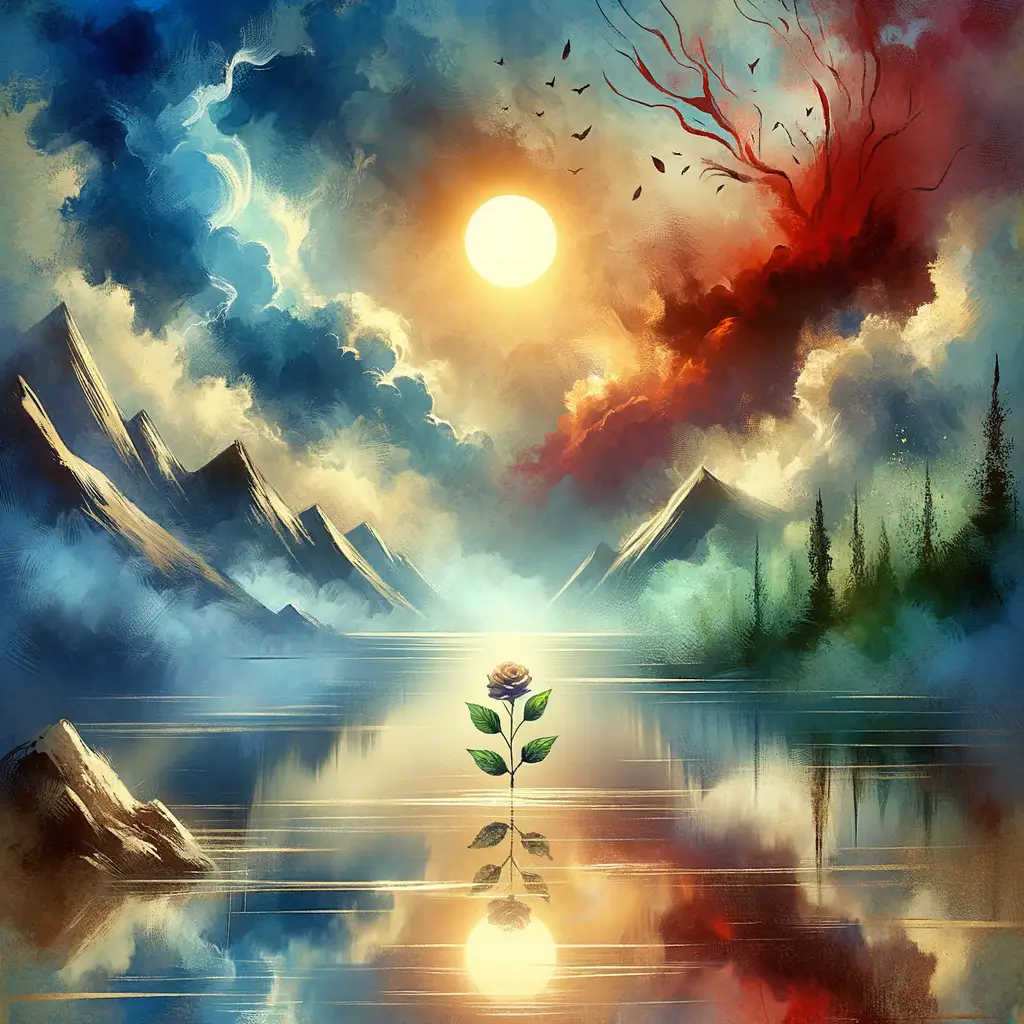 Serenade of Emotions: Echoes Across the Infinite Canvas