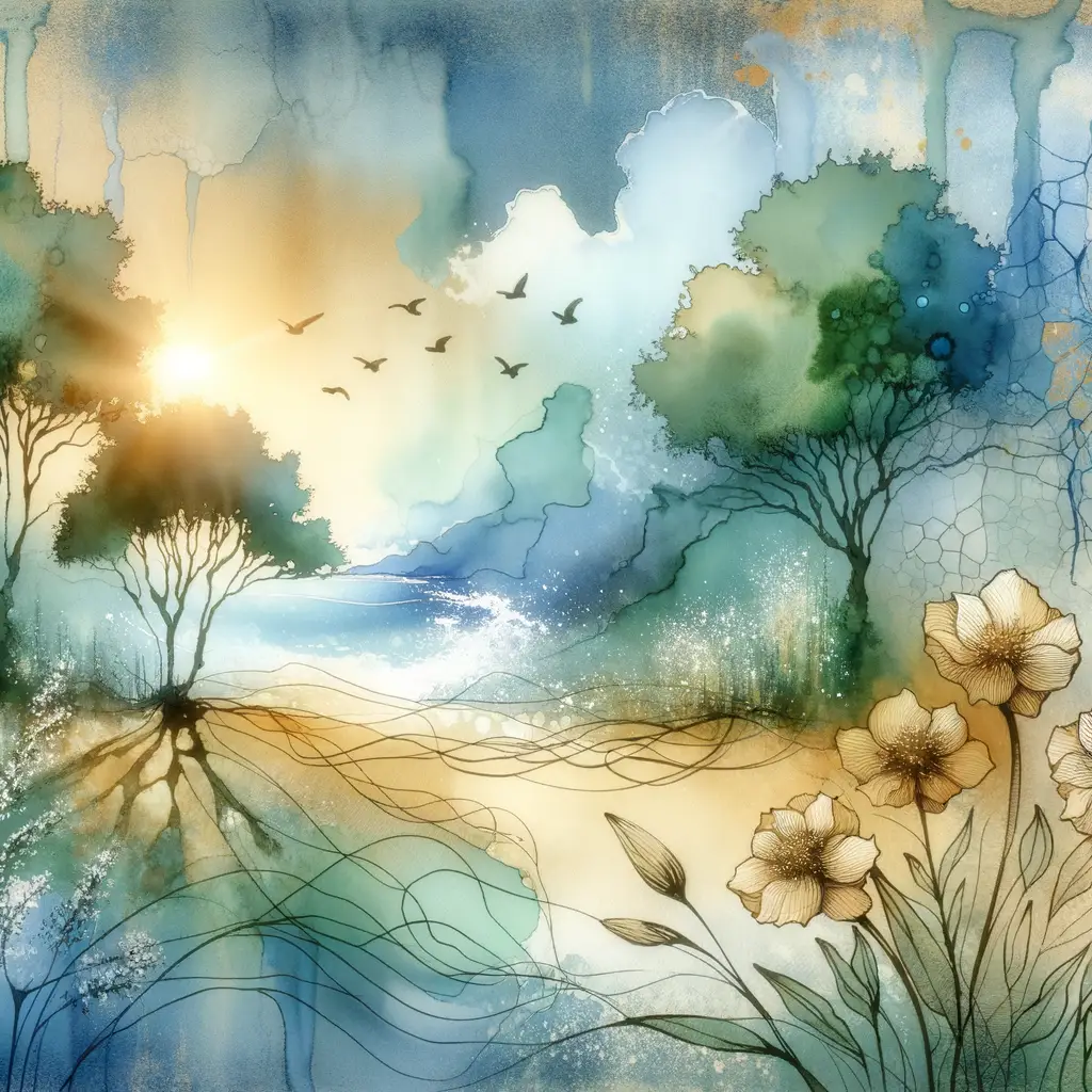 Whispers of Resilience: Meadow of Healing Light