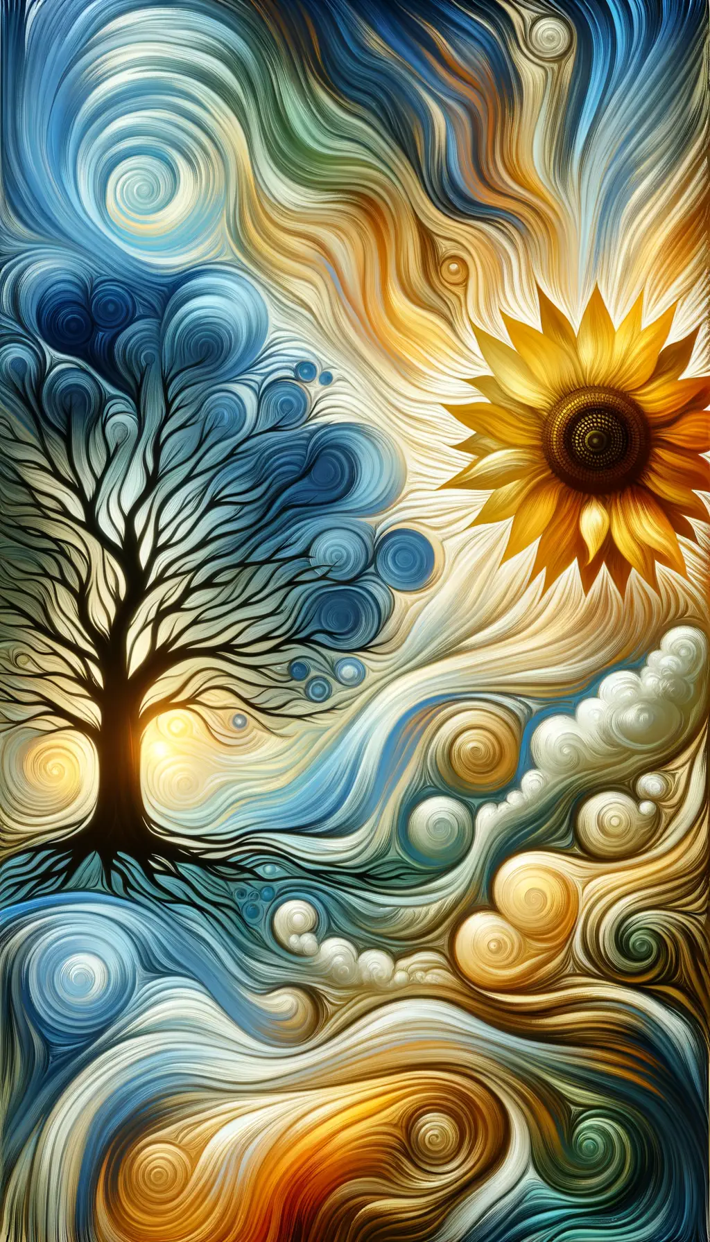 Whispers of Strength: A Haven in Sunlit Solace
