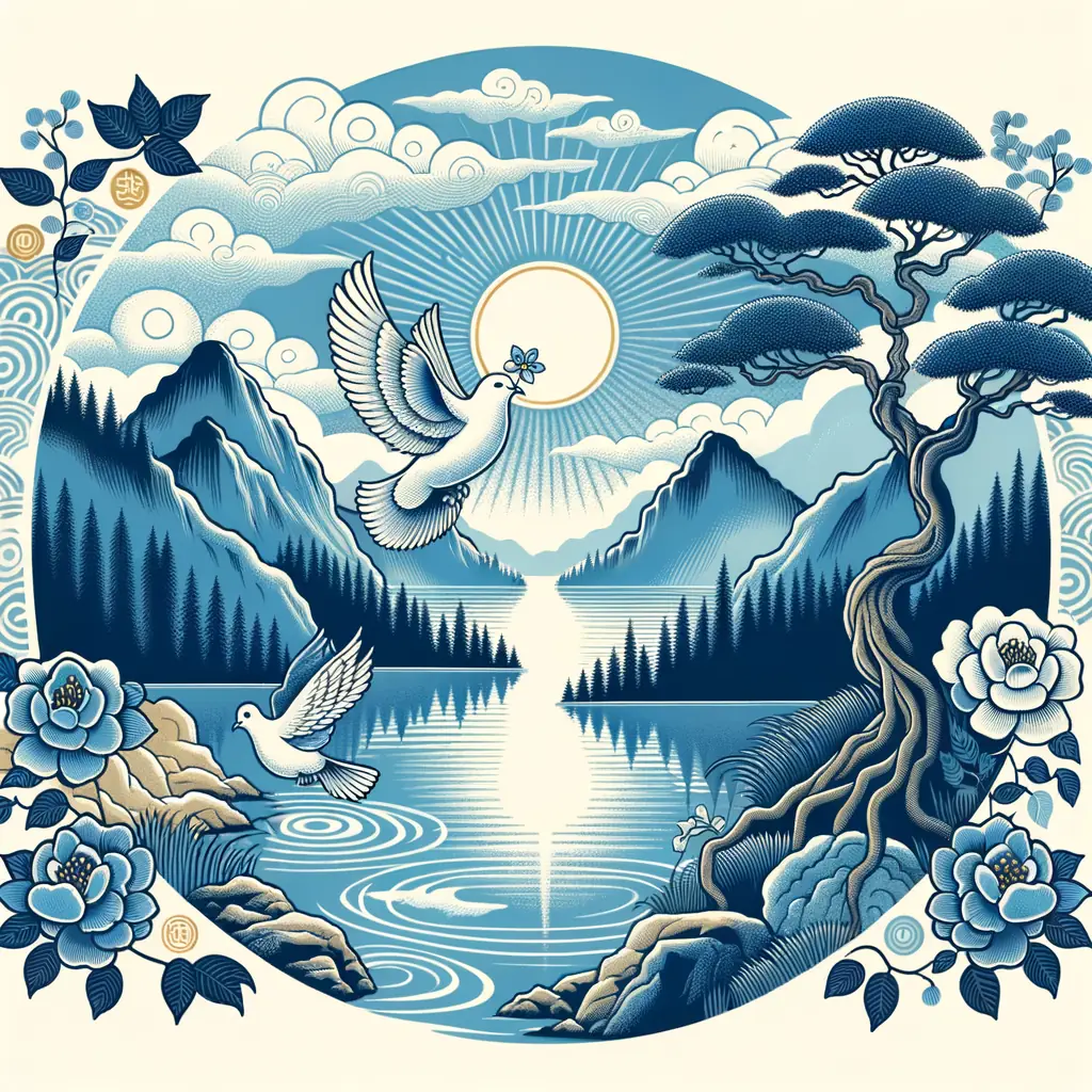 In the Shadow of Azure: A Symphony of Healing