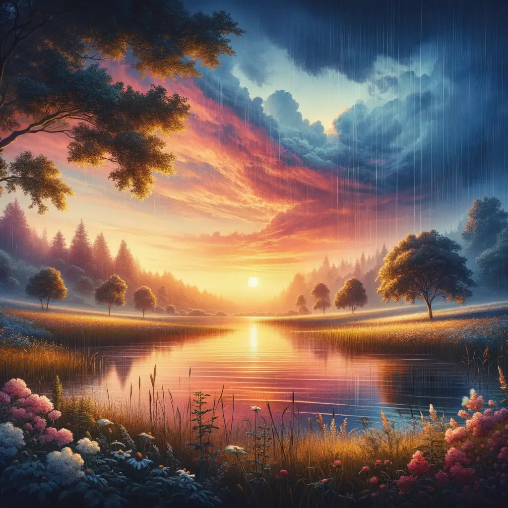 Serenity Unveiled: Whispers of a Healing Dusk