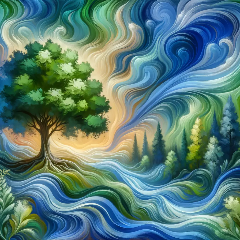 Whispers of Resilience: Amidst the Green Garden Symphony