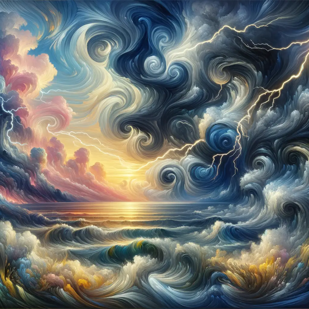 Arc of Reckoning: Dusk's Embrace for the Weary Soul