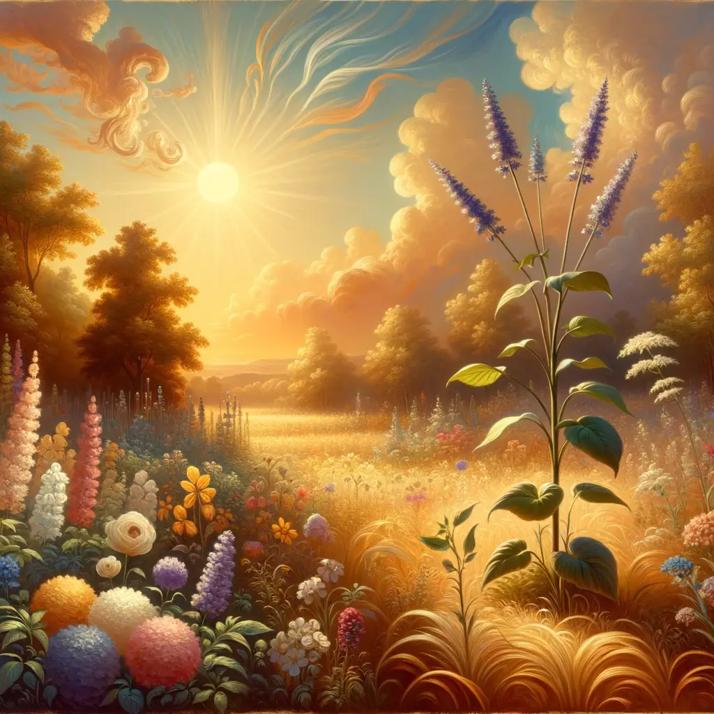 Glimmers of Growth: A Meadow's Healing Symphony