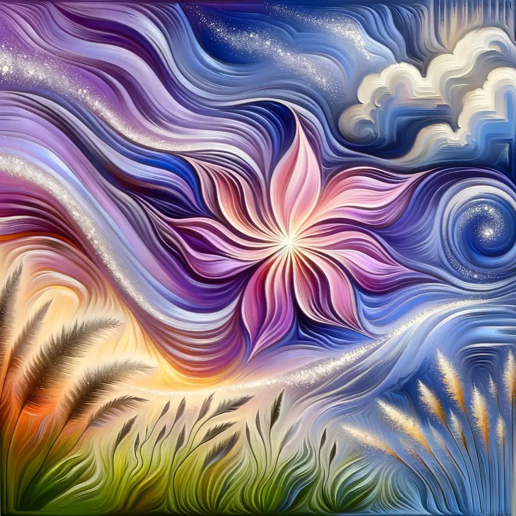 Blooms of Resilience: A Meadow's Healing Dance
