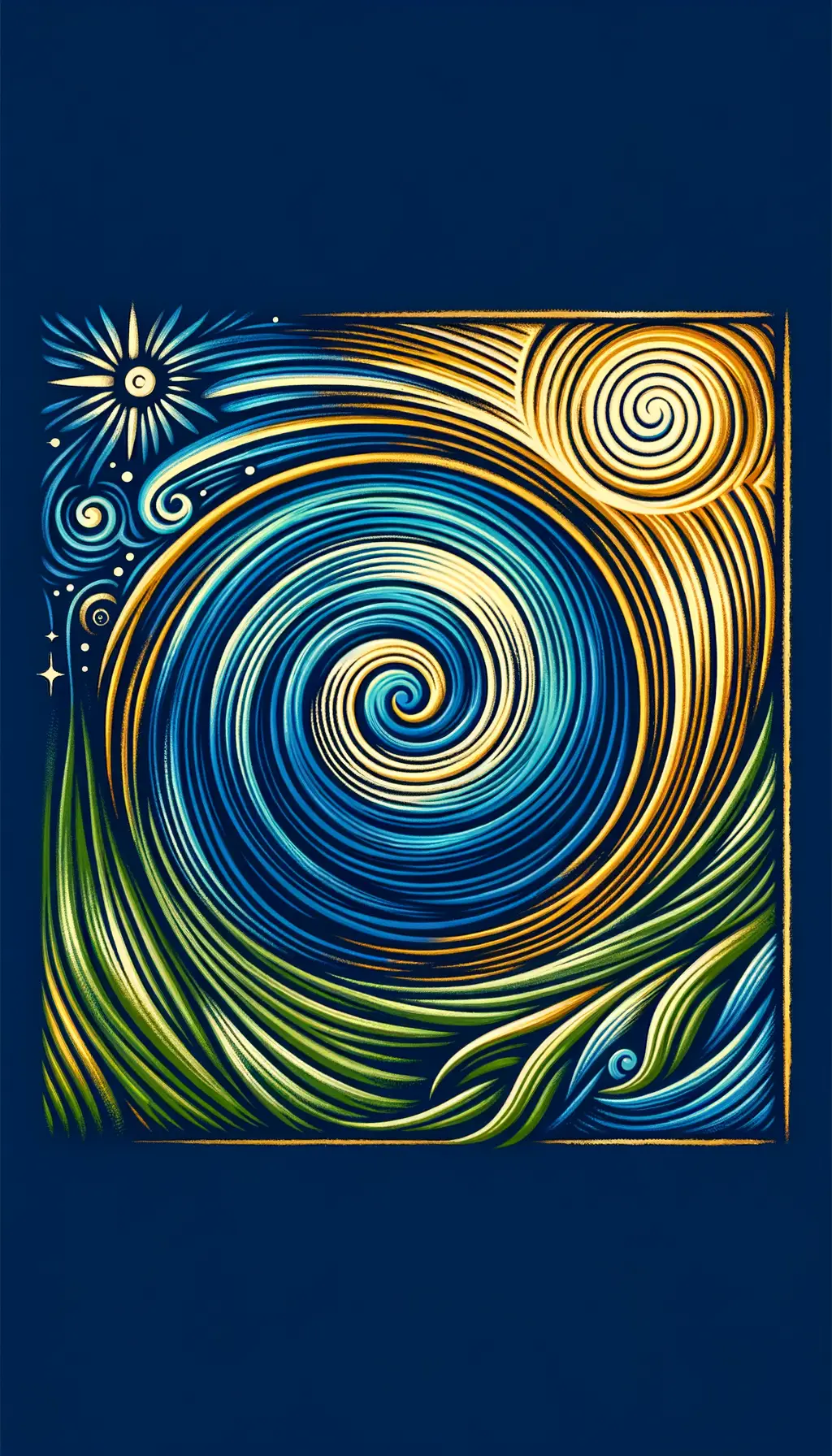 Soul's Whirlwind: Tranquil Echoes of the Healing Spiral
