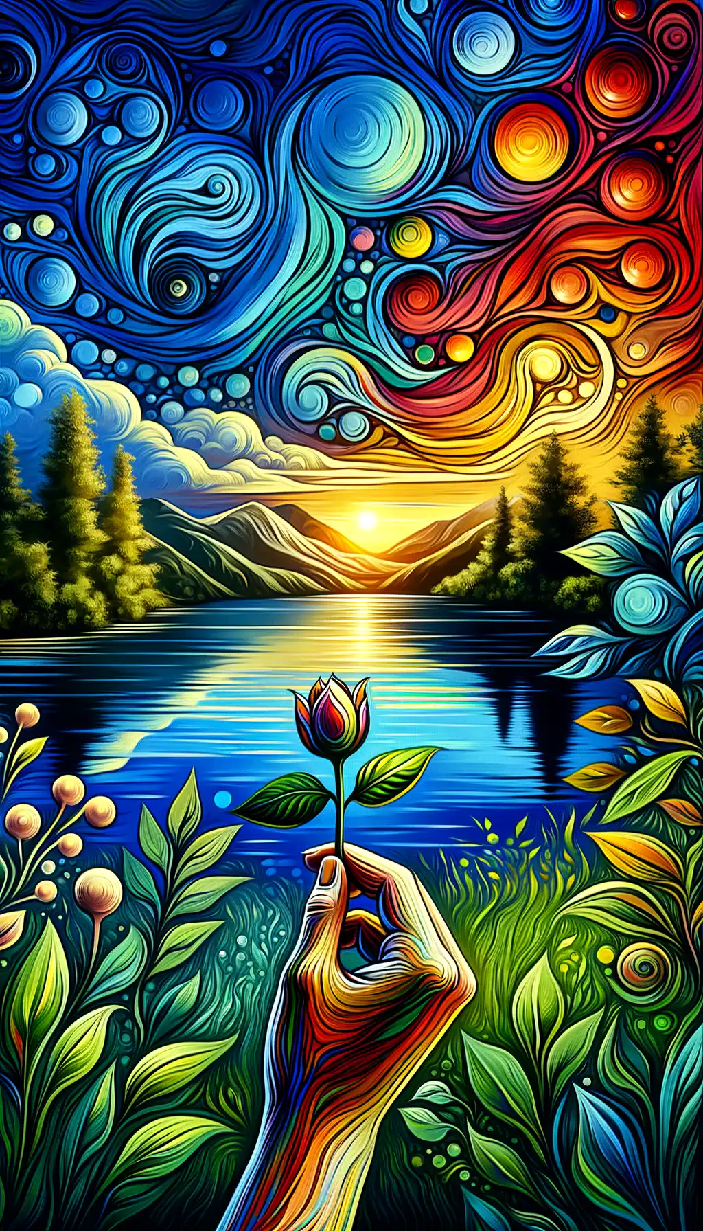 Whispers of Renewal: A Therapeutic Tapestry in Urban Hues