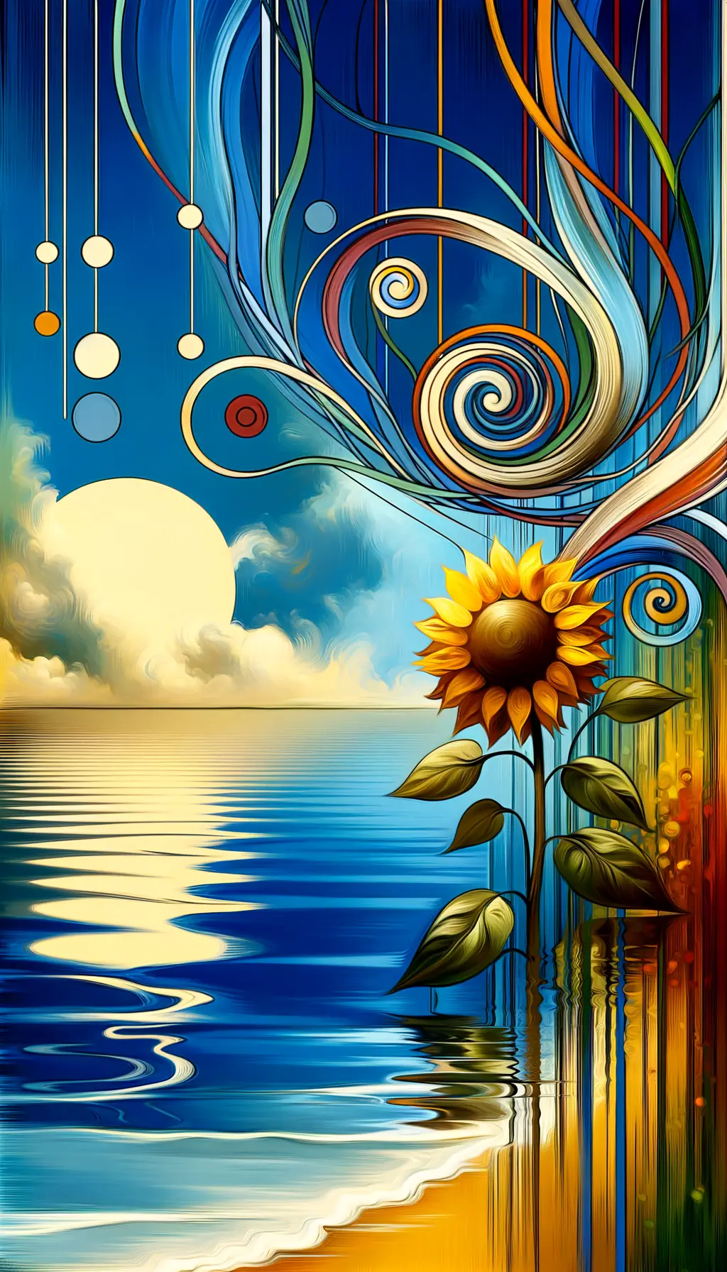 Blooms of Healing by the Serene Lake