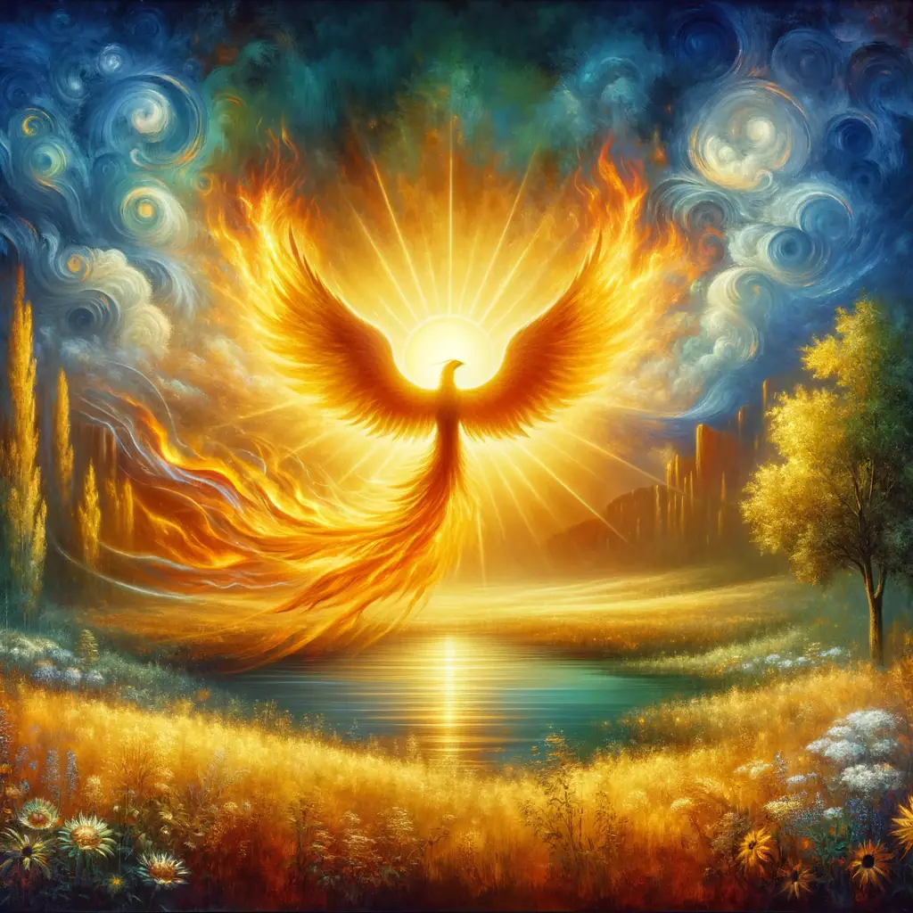 Eclipse of Resilience: A Phoenix's Ascension Through Therapy's Embrace