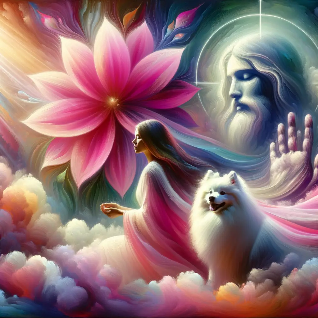Blossom of Resilience: Embracing Earthly Skies