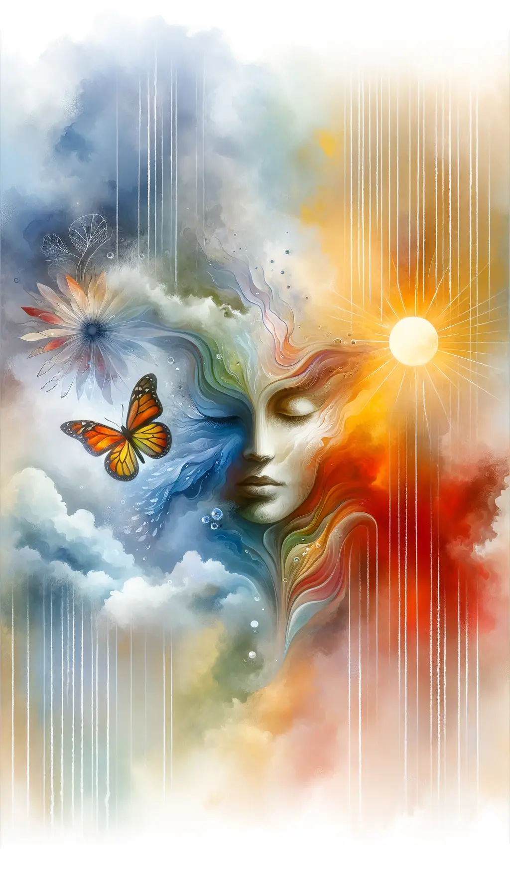 Metamorphosis of Light: Embracing Change in a Therapy Garden