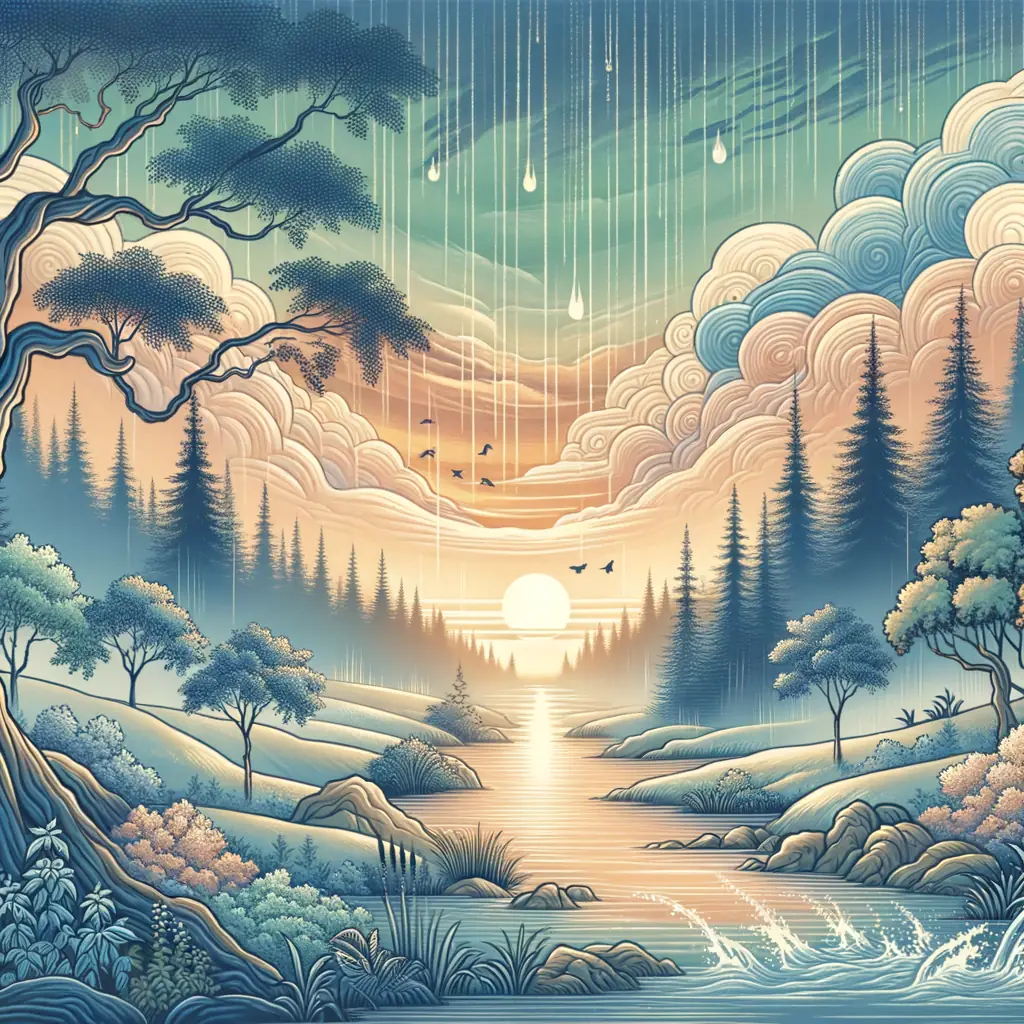 Whispers of Release: A River's Serenade of Emotions