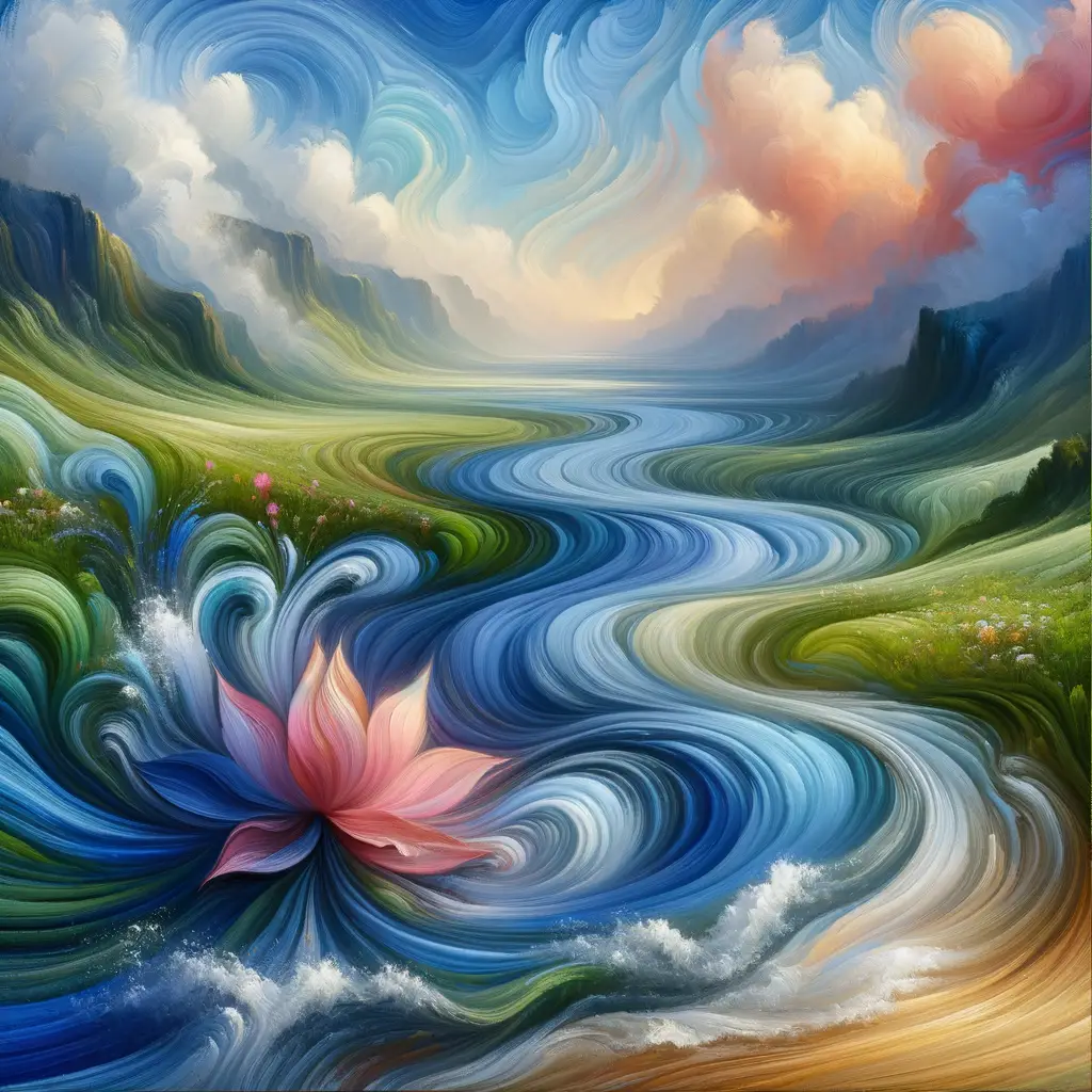 Ethereal Reverie: The Tranquil Unfolding of Emotion