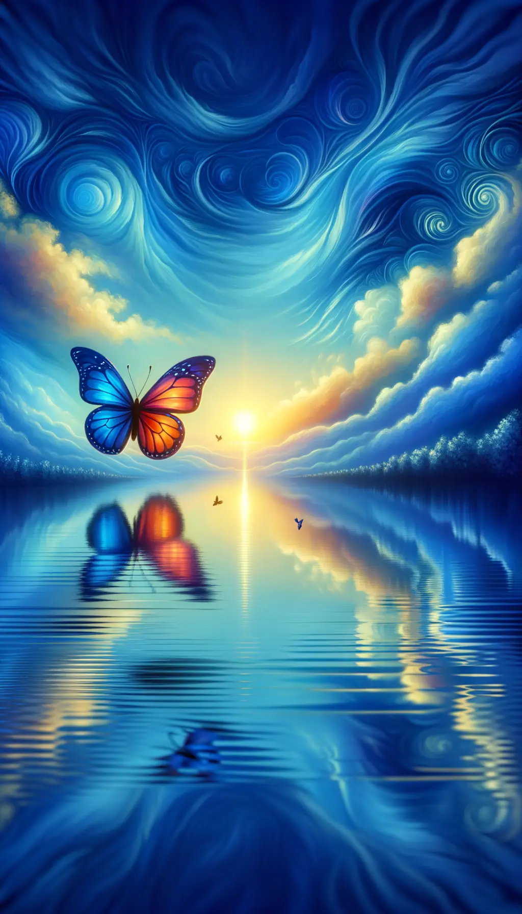 Whispers of Transformation: Sunset Symphony of the Soul
