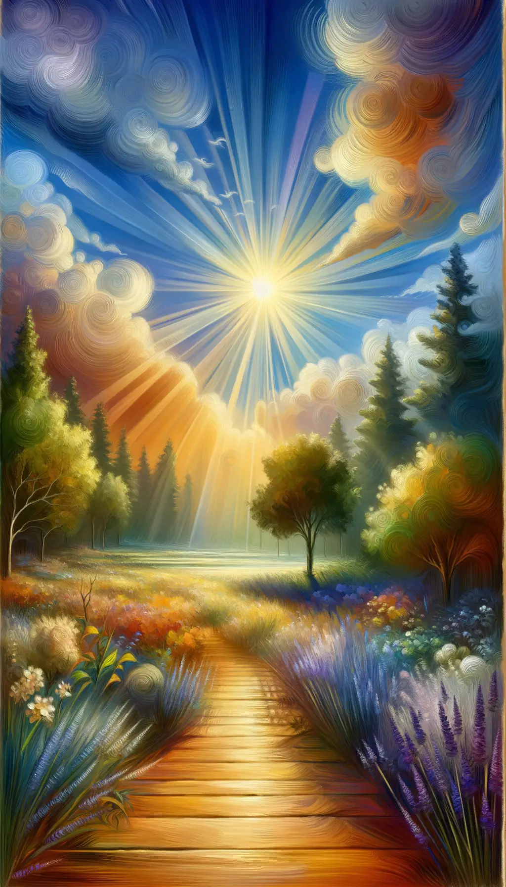 Whispers of Resilience: The Sunlit Emotionscape"