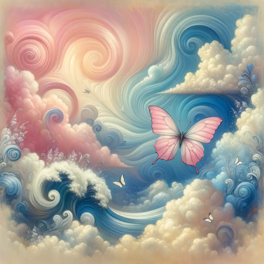 Whispers of Renewal: A Gentle Dance of Release and Strength