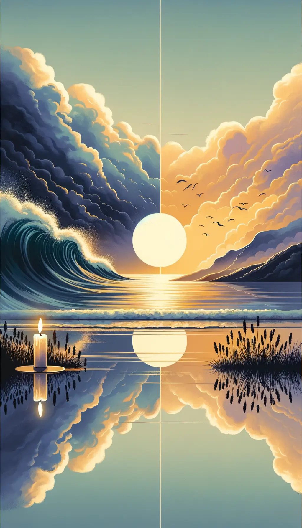 Glimmers Amidst the Tempestuous Soul