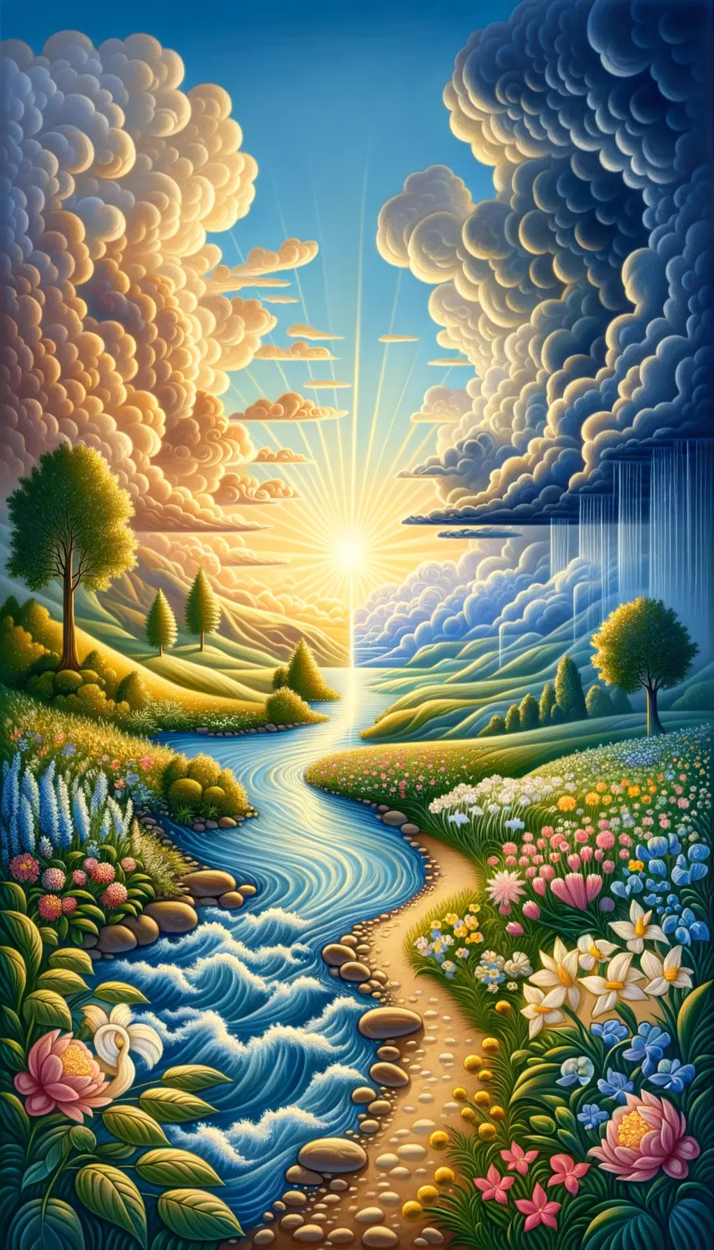 Rivers of Resilience: Healing Gardens in the Mind Sky