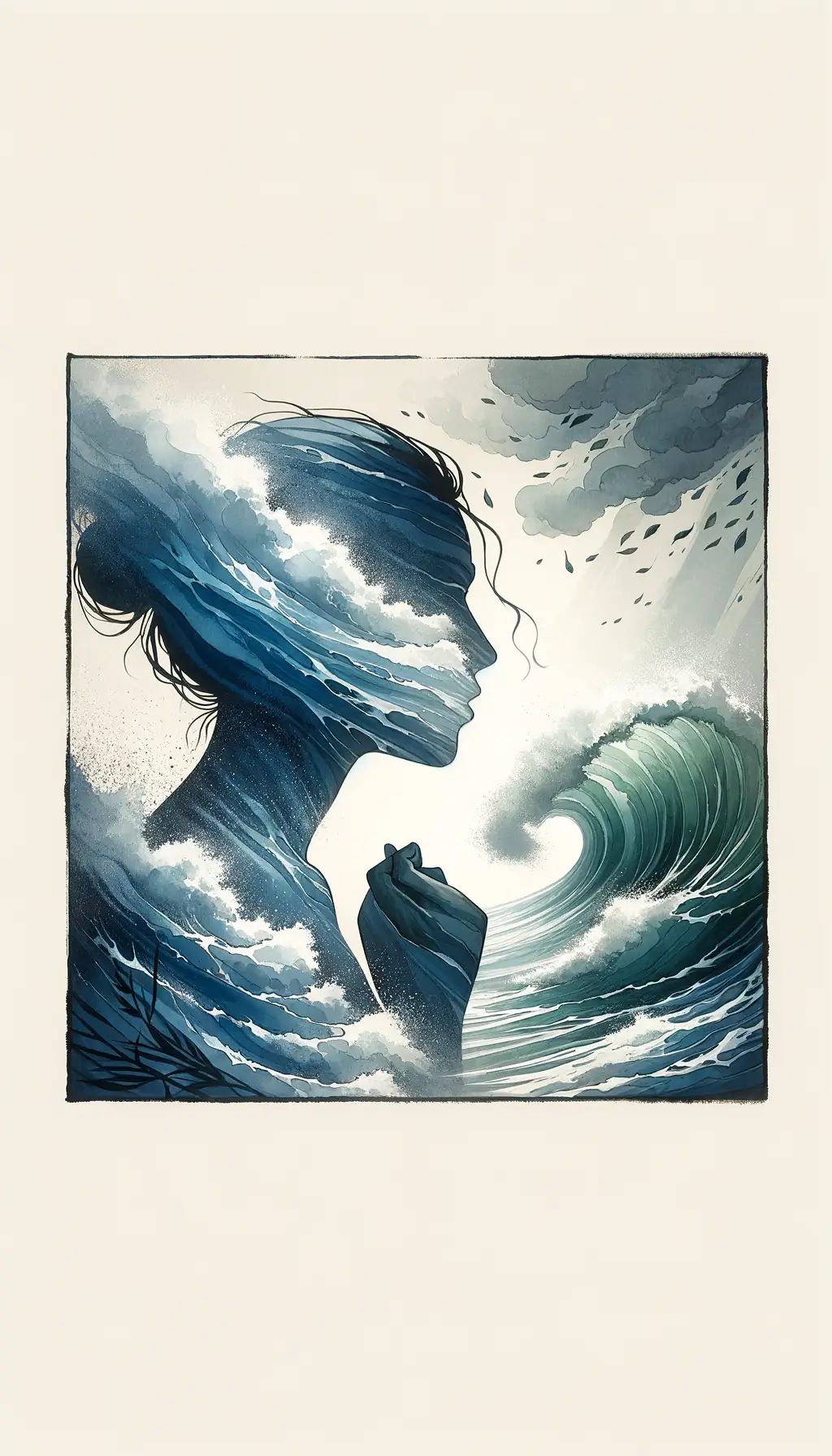 Whispers of Resilience: Ephemeral Journey from Gales to Tranquility