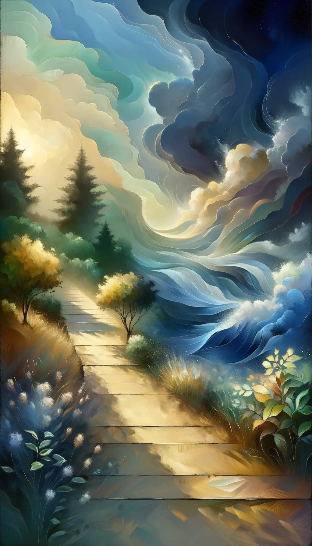 Whispers of Healing: Transitioning Skies