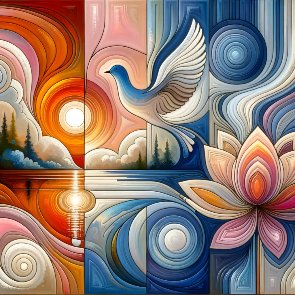 Whispers of Renewal: Embracing Stillness and Growth