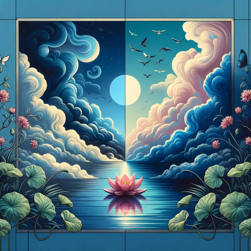 Ethereal Blossom: Transforming Skies of Healing