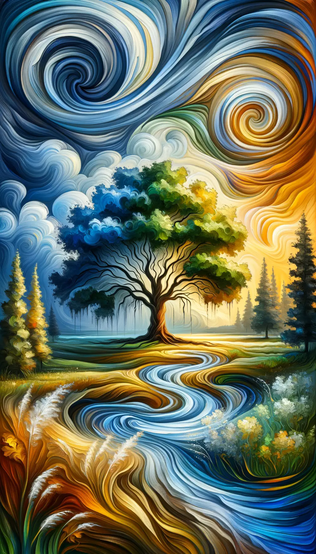 Whispers of Resilience: A Therapy Session Under the Oak